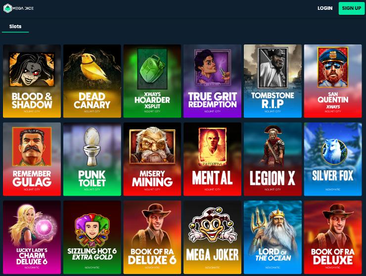Spin Palace casino game